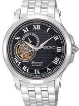 Seiko Premier Open Heart, Hand Windable Automatic Watch #SSA023J1