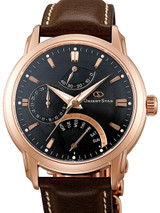 Orient Star Retrograde Day Watch with Date, Power Reserve, Sapphire Crystal #DE00003B