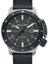 Ballast Trafalgar Dual Time Automatic Watch with Unique Bezel System #BL-3142-02