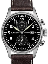 Scratch and Dent - Junkers Cockpit JU52 Quartz Chronograph Watch, Sapphire Crystal #6178-2