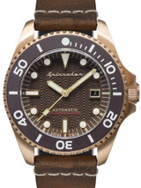 Spinnaker Tesei Swiss Automatic Sports Watch with 43mm Bronze Case and Brown Dial #SP-5060-01