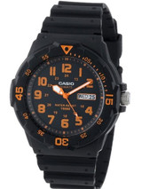 Casio Diver Inspired Black Resin Watch