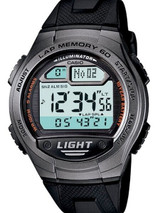 Casio Sport Runners Watch with 60 Lap Memory, Pace Signal, and Distance Calculation #W-734-1AV