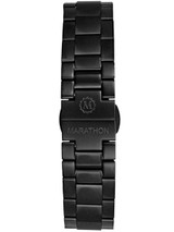 Scratch and Dent - Marathon Black PVD Solid Link Watch Bracelet #WW005005BK-MA (20mm)