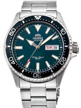 Scratch and Dent - Orient Kamasu Green Dial Automatic Dive Watch #RA-AA0004E19A