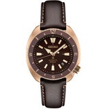 Seiko Prospex Automatic Dive Watch with Brown Dial and Rose Goldtone Case #SRPG18