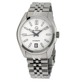 Islander Brookville Hi-Beat Automatic Dress Watch with White Dial #ISL-210 zoom
