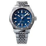 Henry Archer Nordso Automatic Dive Watch with Celestial Blue 316 Dial #HAC-NOR-CB3-BOR
