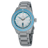 Islander Greenport 39mm Dive Watch with White Dial and Blue