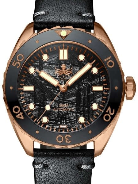 Phoibos PY018F 500 meter Eagle Ray Swiss Automatic Dive Watch with