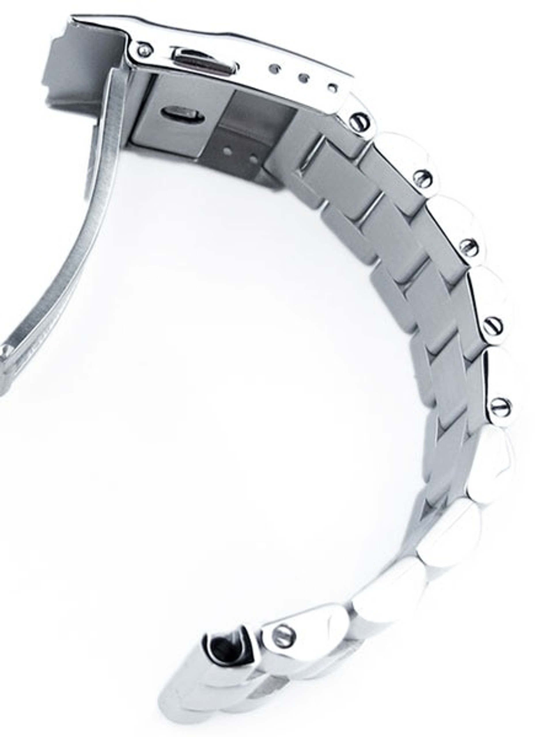 Strapcode Endmill Stainless Steel Bracelet with Straight Ends SS221803B033S (22mm)