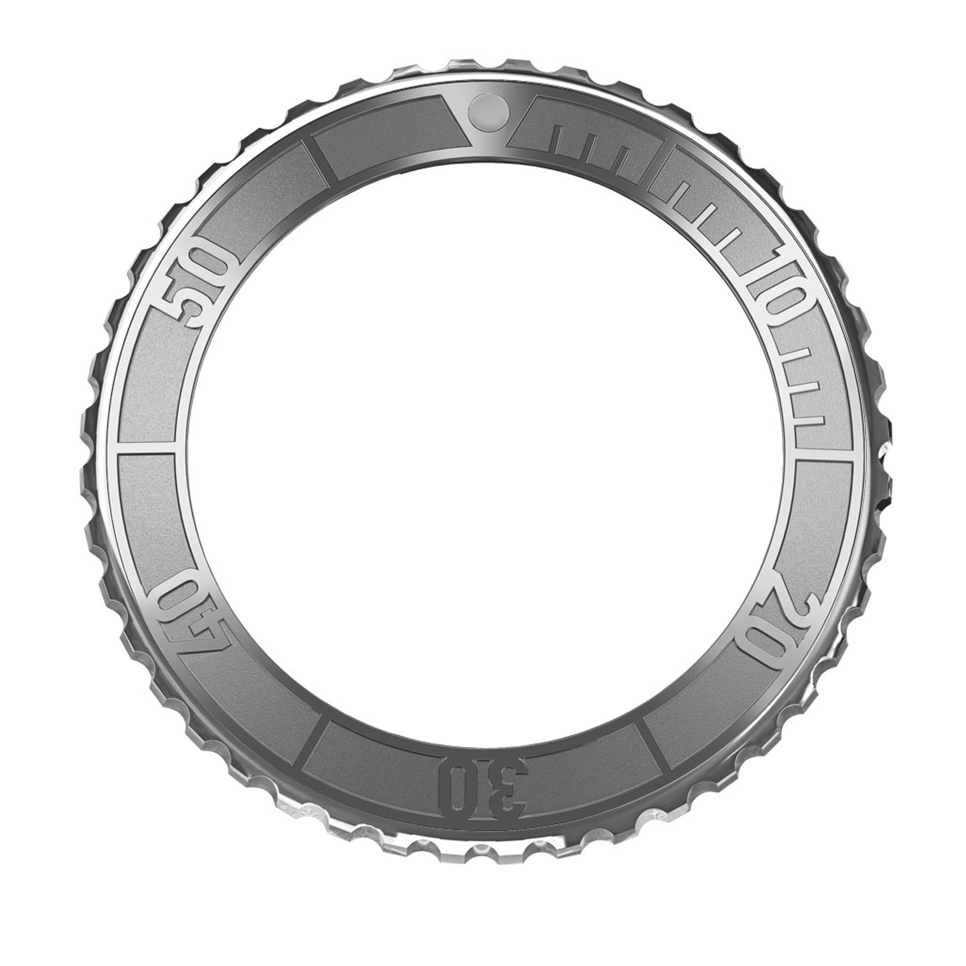 Formex Stainless Steel Bezel With Silver Color Insert For Formex REEF every-rolex-bezel-type-explained-the-watch-club-by-swisswatchexpo