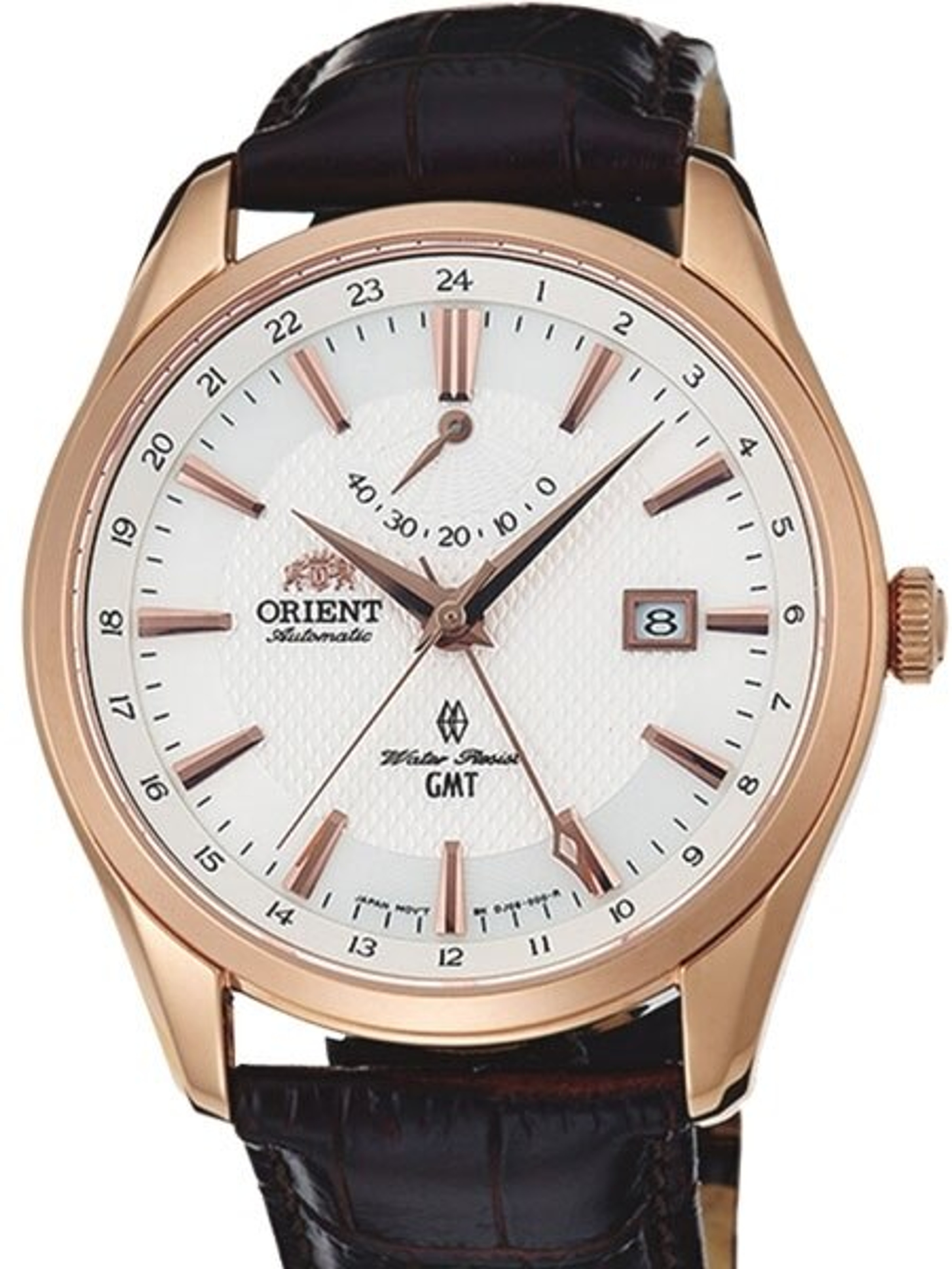 Orient Polaris Automatic Dual Time GMT Watch With Sapphire Crystal And orient-polaris-automatic-dual-time-gmt-watch-with-sapphire-crystal-and