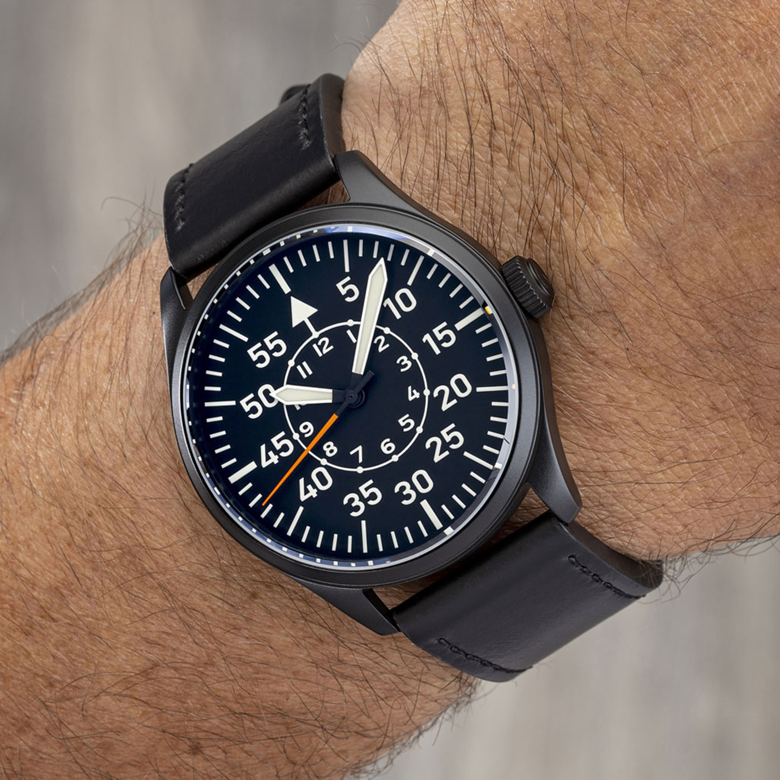 Aviator automatic watch Clearance