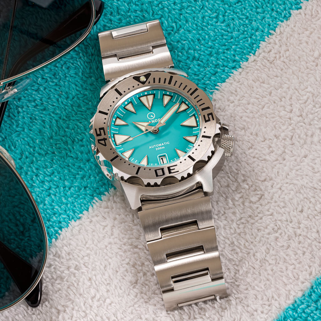 Islander Robins Egg Blue Dial Automatic Dive Watch ISL143