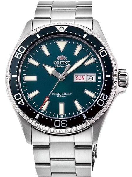 Orient RA-AA0004E19A Kamasu Automatic Dive Watch with Stainless