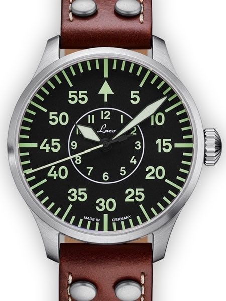 Laco Aachen Type B Dial Automatic Pilot Watch, New Sapphire