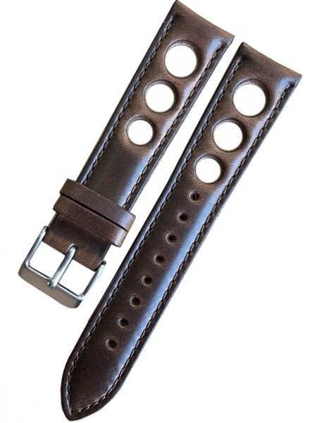 Horween Rally Sport Leather with Stainless Steel Buckle #INS-HOR