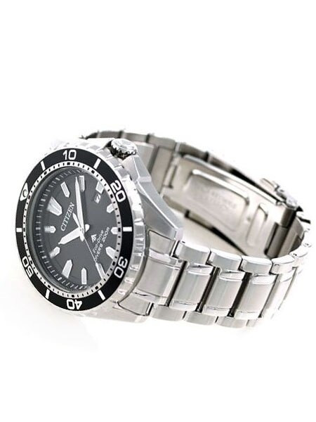 Citizen Eco-Drive Promaster Black Dial Dive Watch #BN0190-82E