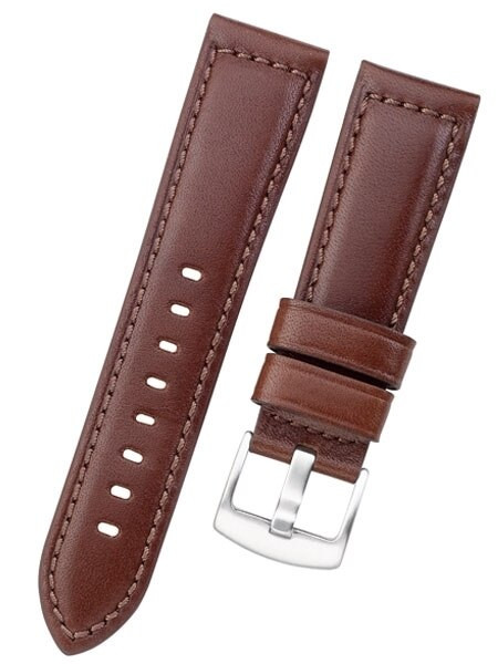 PANERAI レザーベルト ダークブラウン22-18mm Panerai Dark Brown Calf Strap 27/22 | US Panerai Official Website