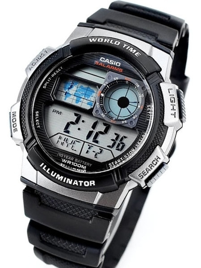 casio time zones