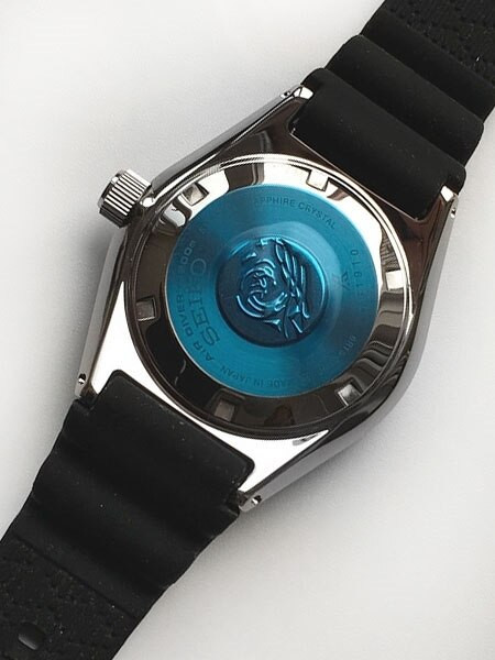 Seiko Prospex Automatic Dive Watch with Blue Dial and Dive Strap #SPB053J1