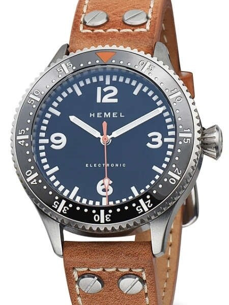 JH・エグルストーム（JH Engström） REVOIR HEMEL Quartz watch with luminous Ceramic Bezel insert and a Smooth