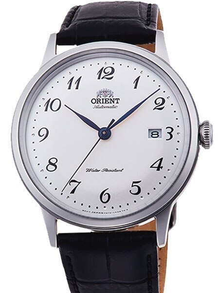 Orient Bambino 5th-Gen Automatic Dress Watch with White Dial