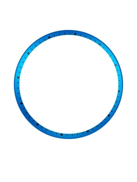 Matte Blue Chapter Ring for Seiko SKX007, SKX009, SKX011 watches #R06