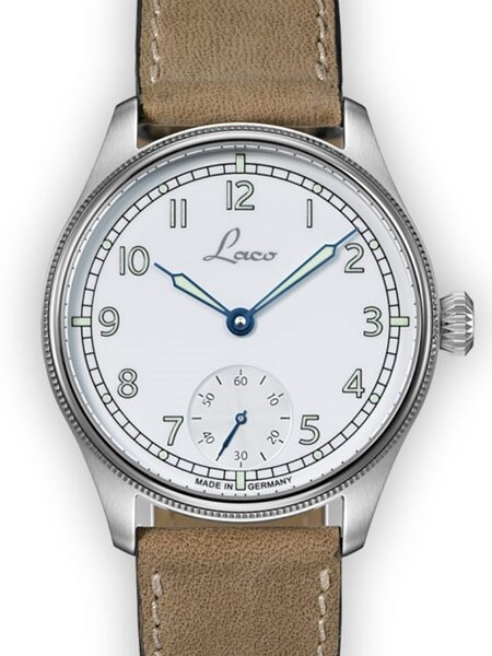 Scratch and Dent - Laco Cuxhaven Manual Winding Navy Watch with AR Sapphire Crystal #862104