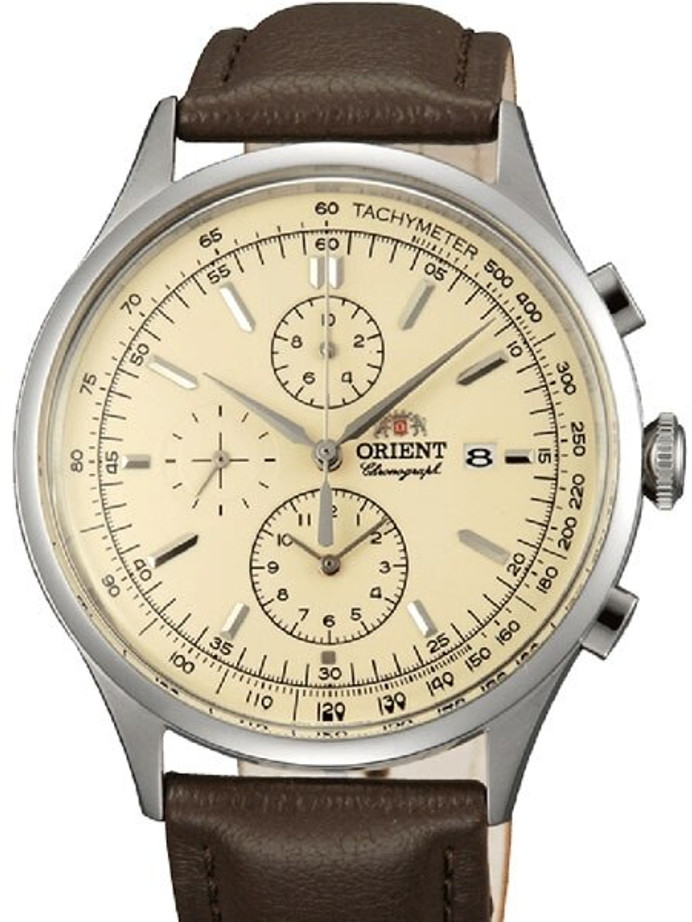 Orient Monterey Quartz Chronograph with 12-Hour Totalizer and