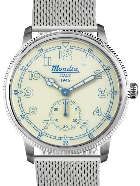 Mondia 1946 Quartz Watch with Creme Dial #MI755SS-03BG-BM