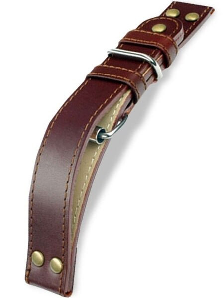 Laco WWII-Style Leather Pilot Strap with Bomber Jacket Extension