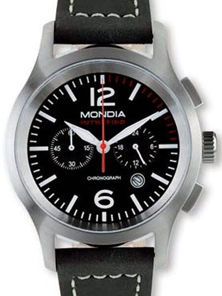 Mondia Intrepido Sport Chronograph Watch with 24-Hour Sub-Dial