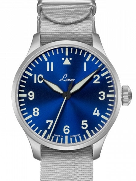 Laco Augsburg Blaue Stunde Type A Dial Automatic Pilot Watch, with