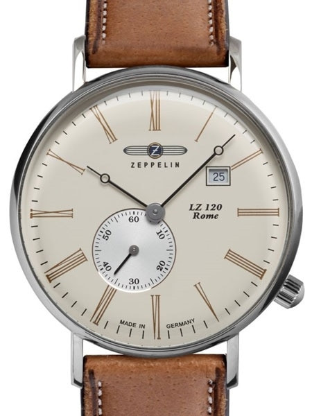 Graf Zeppelin LZ120 Rome Series Swiss Quartz Dress Watch #7134-5