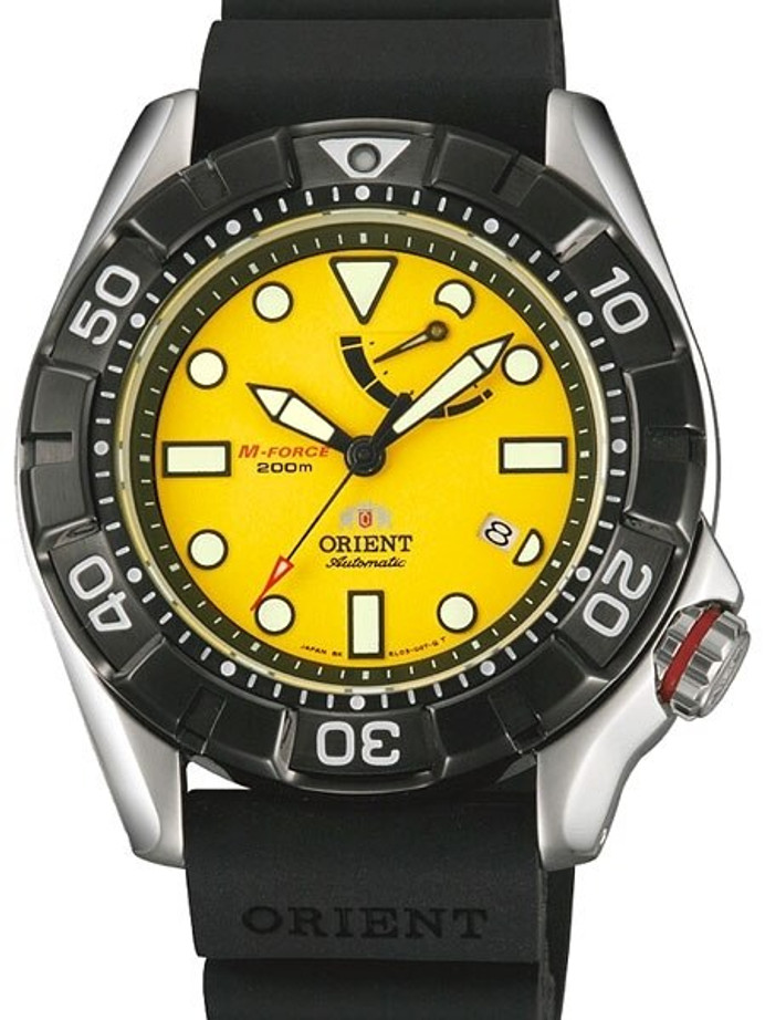 Orient 46mm M-Force Air Diver Automatic with Power Reserve, Sapphire  Crystal #EL03005Y