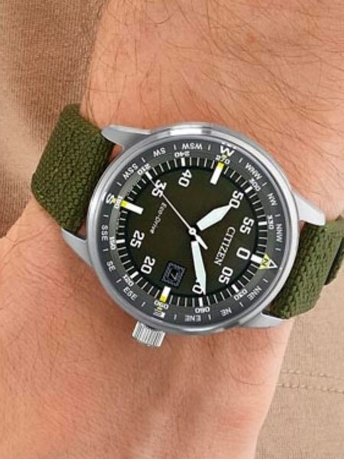 Citizen Eco-Drive Type B Dial Pilot Watch #BM7390-22X