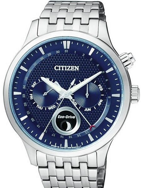Citizen Calendar, Moonphase Watch with Sapphire Crystal #AP1050-56L