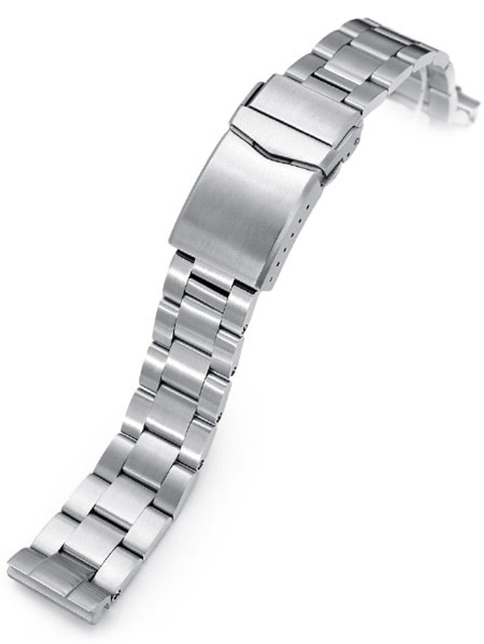 Strapcode Stainless Steel ANGUS Jubilee Bracelet for Seiko Cocktail Time  with Power Reserve #SS201820B071 (20mm)