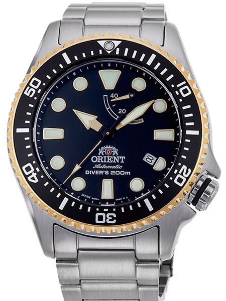 Orient Neptune Dive Watch with Power Reserve and AR Sapphire