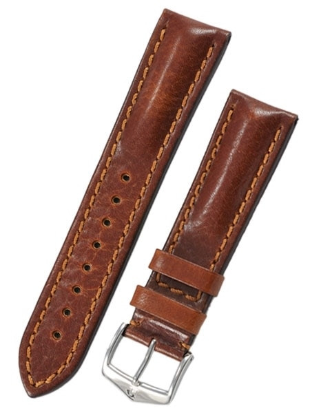 Hirsch Lucca Golden Brown Tuscan Leather Watch Strap #049020-70