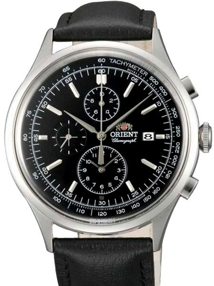 Orient Monterey Quartz Chronograph with 12-Hour Totalizer and