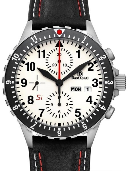 Damasko Chronograph Watch DC67SI Swiss Valjoux 7750 with Rotating