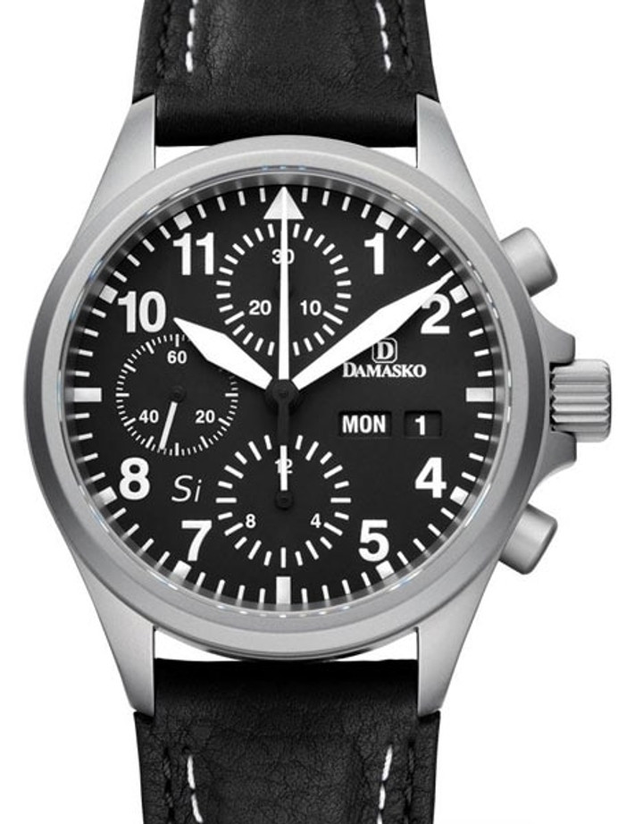 Damasko Swiss Valjoux 7750 Chronograph with a 60-Minute Stopwatch and 12-Hour Totalizer #DC56SI