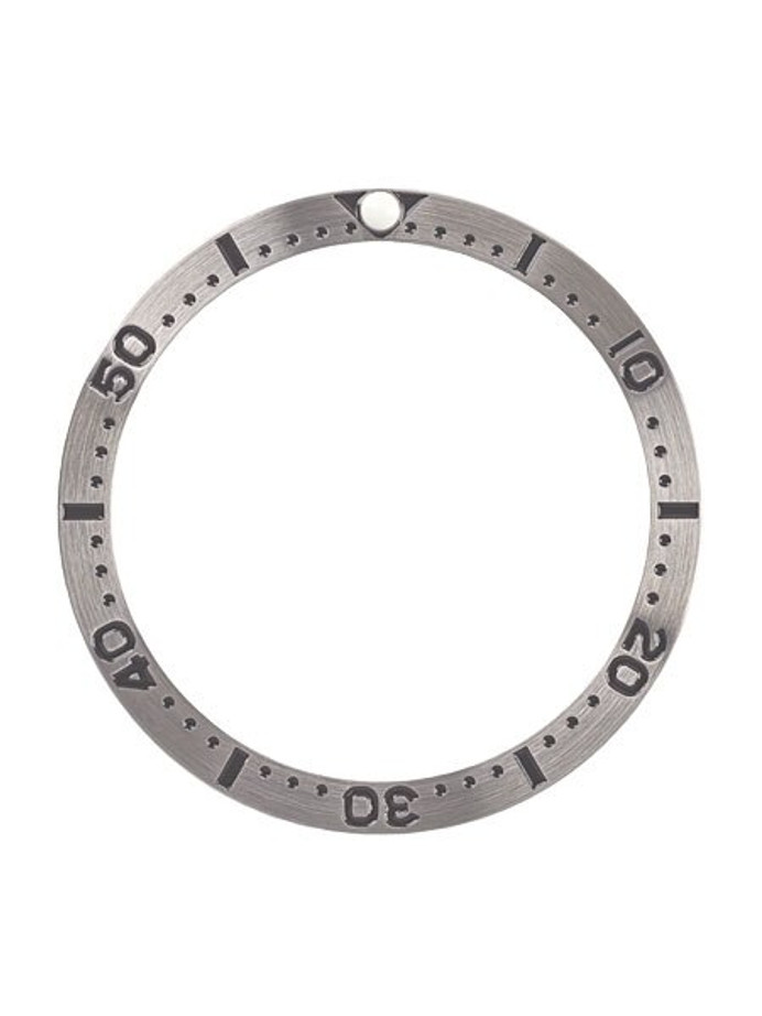 Embossed Sloped SS Bezel Insert for Seiko SKX007, SKX009, SKX011 #C39