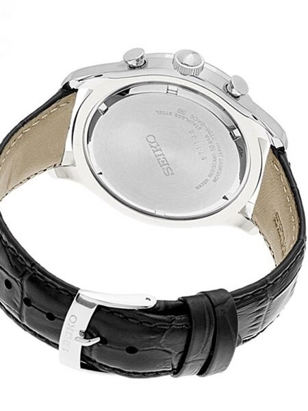 Seiko Chronograph, Alarm Watch with Perpetual Calendar and 44.6mm Stainless  Steel Case #SPC131P1