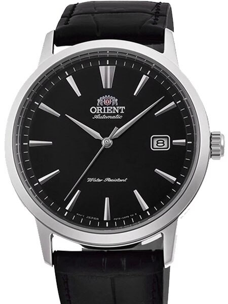 Orient Symphony III Automatic Dress Watch with Black Leather Strap