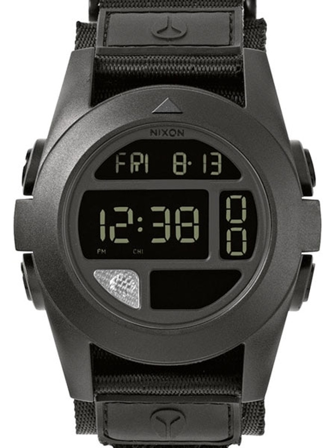 Nixon Baja 50mm Watch with Chronograph, Dual Time, Temperature, Alarm, and  LED Flashlight #A489-001