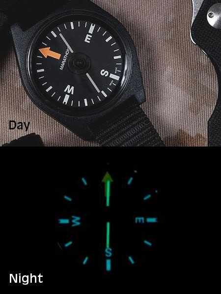 marathon wrist compass